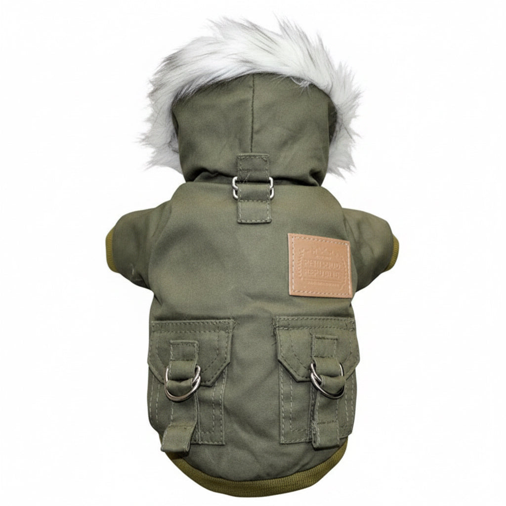 Double-Layer Fleece Pet Clothes – Cozy Winter Outfit for Dogs & Cats