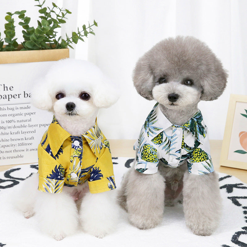 Lightweight Summer Pet Clothes for Dogs – Breathable Thin Dog Outfit