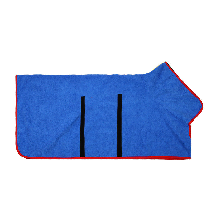 Pet Puppy Bathrobe & Dog Shirt – Soft Towel Robe for Dogs & Cats