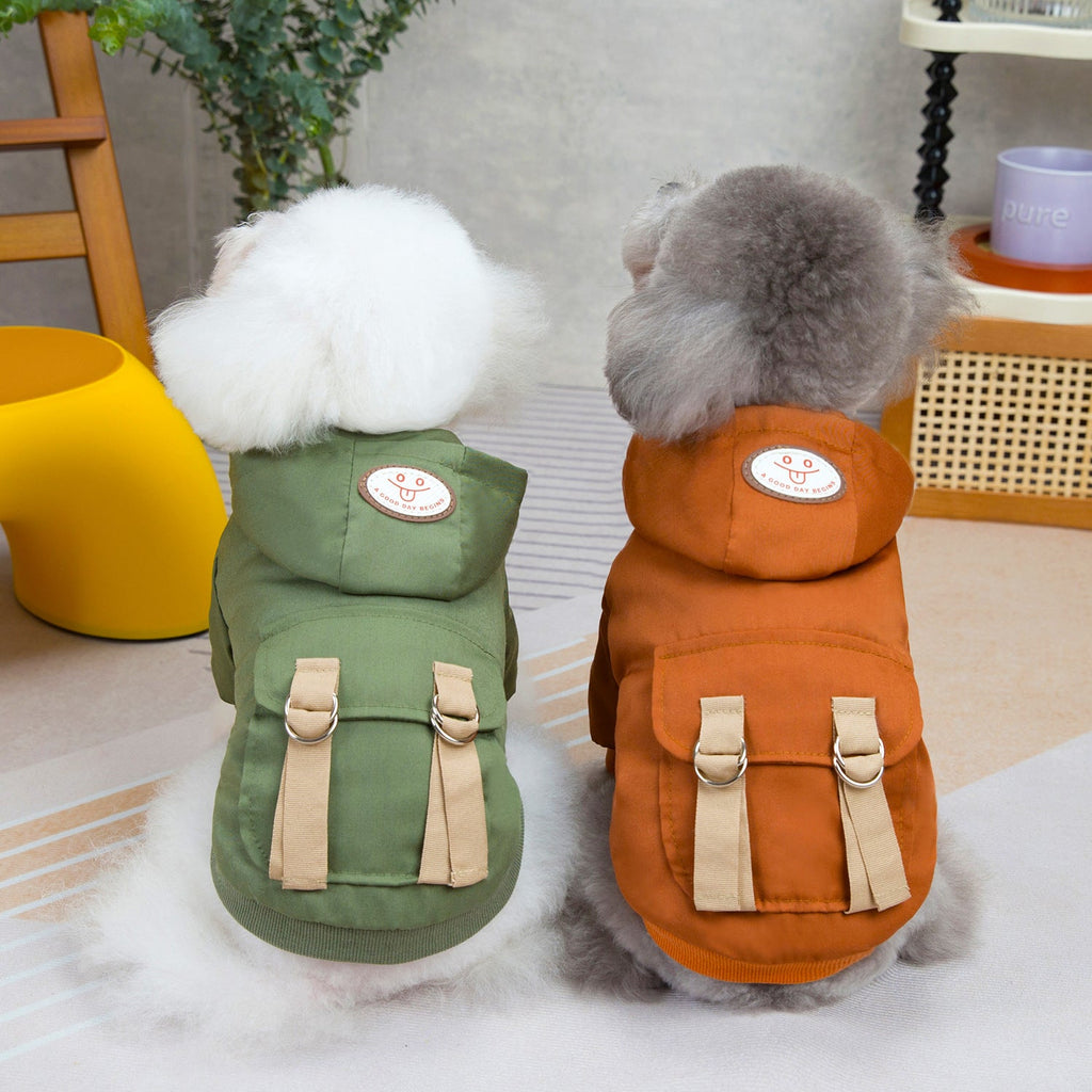 Cotton Sweater Pet Clothes for Dogs & Cats – Cool Two-Legged Style