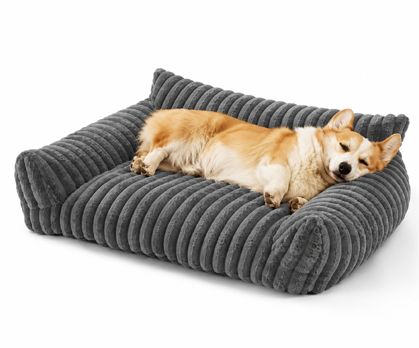 Snoozy Dream — Large Washable Fluffy Orthopedic Dog Bed